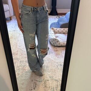 Garage Denim 90/90’s Straight blue jeans - size 00